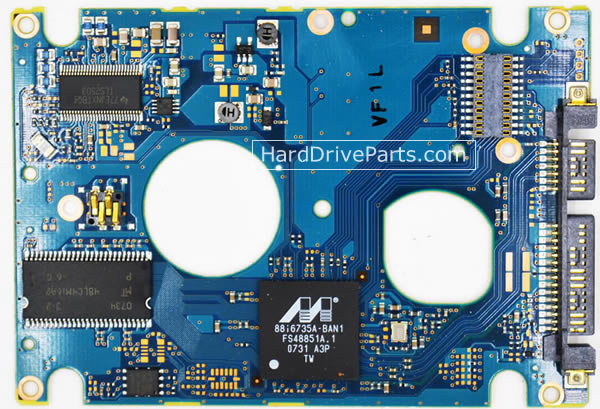 Fujitsu MHW2080BW PCB Board CA26343-B84304BA