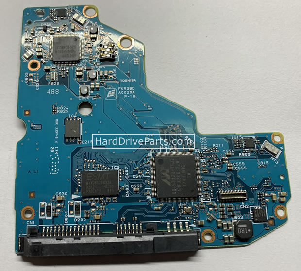 G0020A Toshiba PCB Circuit Board HDD Logic Controller Board