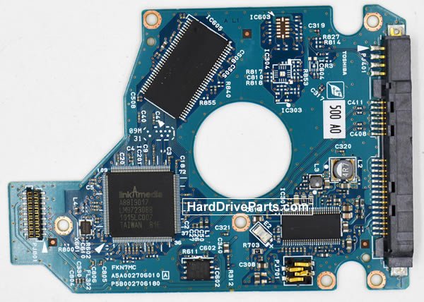 Toshiba MK5065GSXN Hard Drive PCB G002706A