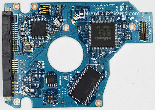 G002822A Toshiba PCB Circuit Board HDD Logic Controller Board