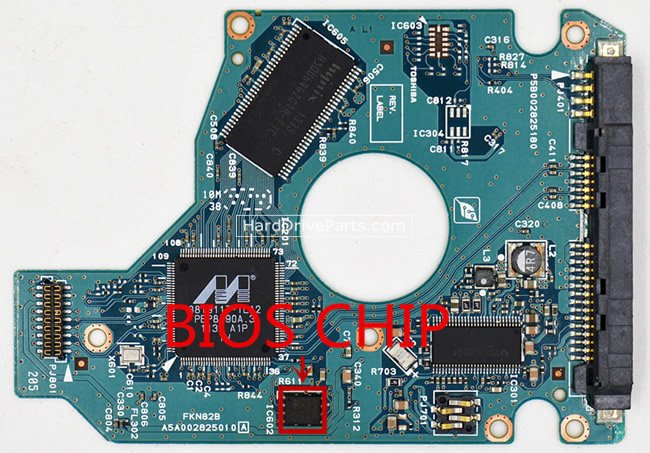 (image for) Toshiba PCB Board G002825A