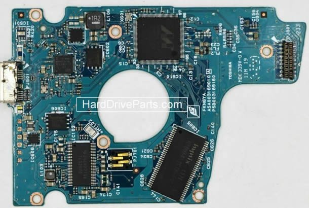 (image for) Toshiba MQ01UBD100 Hard Drive PCB G003189A - Click Image to Close