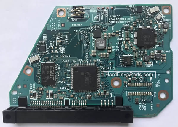Toshiba MG03ACA100 PCB Board G003220A