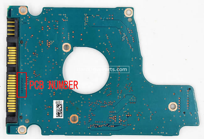 (image for) Toshiba MQ01ABD100 PCB Board G003235C
