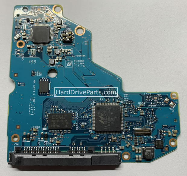 G0038A Toshiba PCB Circuit Board HDD Logic Controller Board