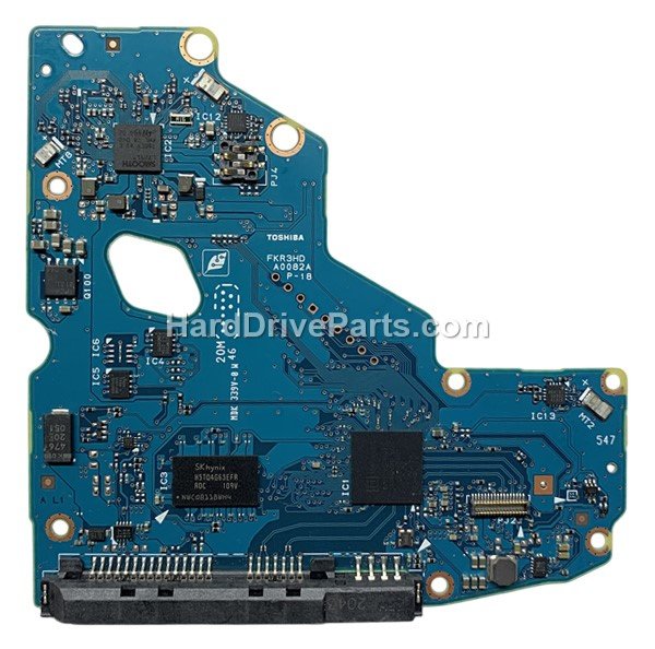 G0082A Toshiba PCB Circuit Board HDD Logic Controller Board