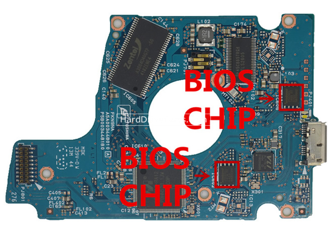 (image for) Toshiba MQ01UBB200 Hard Drive PCB G3448A