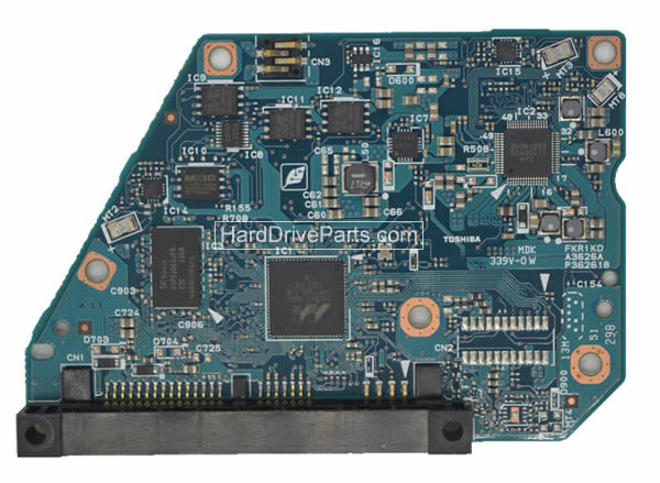 Toshiba HDWE140UZSVA Hard Drive PCB G3626A - Click Image to Close