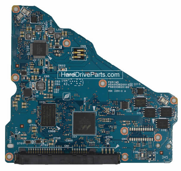 Toshiba MD04ACA600 PCB Board G3820A