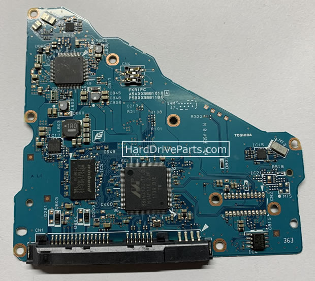G3881A Toshiba PCB Circuit Board HDD Logic Controller Board