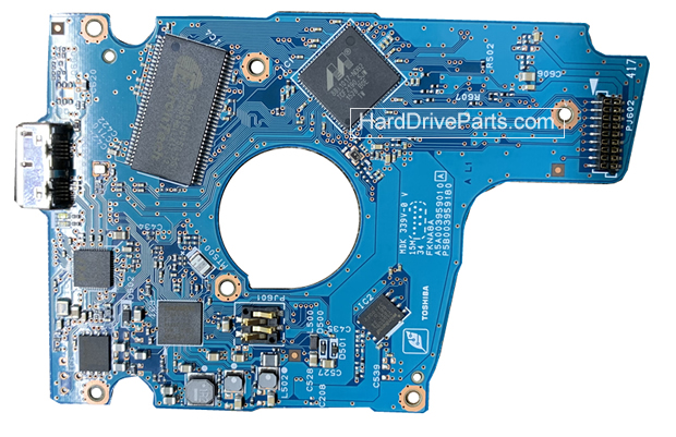 G3959A Toshiba PCB Circuit Board HDD Logic Controller Board
