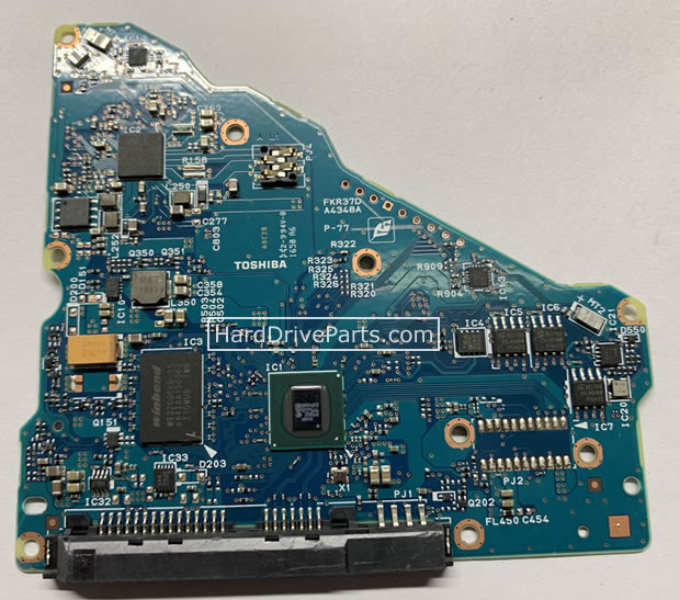 G4348A Toshiba PCB Circuit Board HDD Logic Controller Board