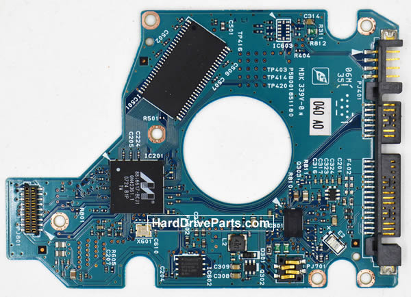 G5B001851000-A Toshiba PCB Circuit Board HDD Logic Controller Board