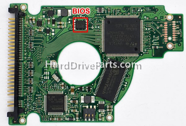 Swap bios chip on Seagate HDD PCB 100346102