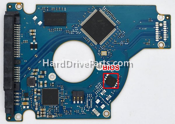 Swap bios chip on Seagate HDD PCB 100729420