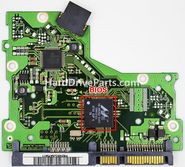 Swap bios chip on Samsung PCB Board BF41-00178B R00