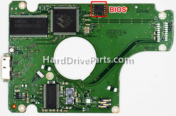 Swap bios chip on Samsung PCB Board BF41-00325A 00