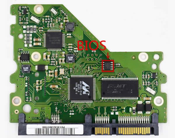 Samsung PCB BF41-00353A's BIOS chip